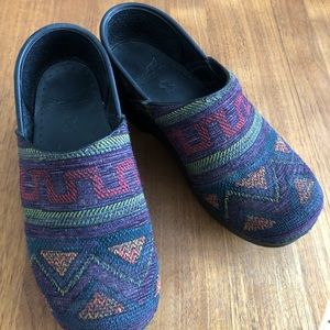 Dansko Aztec clogs